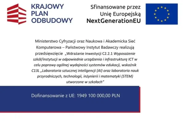Gmina Kolsko wyposaża szkoły w laboratoria AI i STEM dzięki funduszom UE
