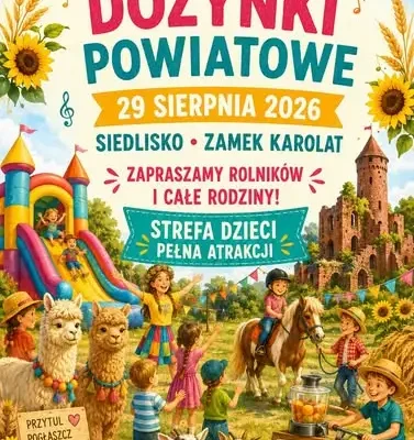 Dożynki Powiatowe w Siedlisku już jutro! Zamek Karolat zaprasza na święto plonów