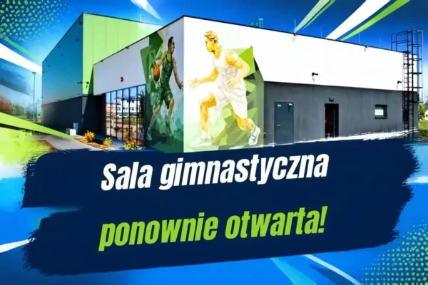 Sala gimnastyczna w Lubieszowie otwarta od 1 września