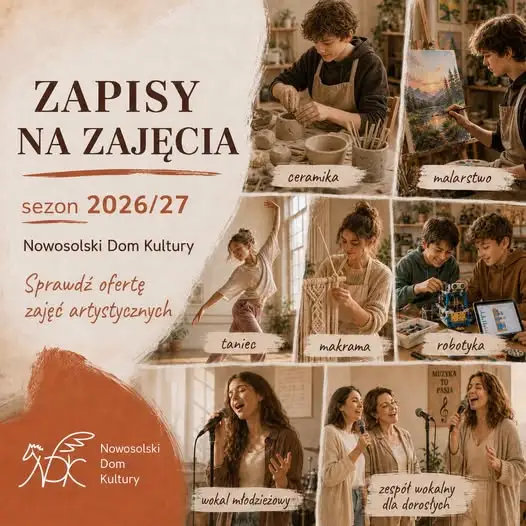 Ruszyły zapisy na zajęcia w NDK na sezon 2026/27