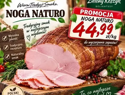Promocyjna cena na Nogę Naturo od Nik-Pol – 44,99 zł/kg