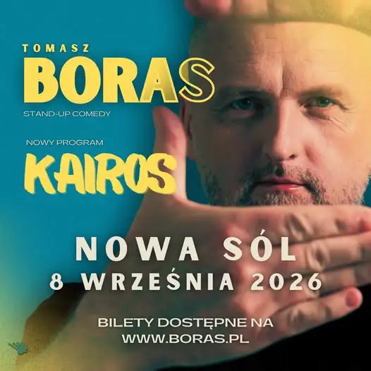 Tomasz Boras z programem „Kairos” wystąpi już jutro w Nowosolskim Domu Kultury