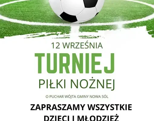 Turniej piłki nożnej o Puchar Wójta Gminy Nowa Sól na Orliku w Lubieszowie