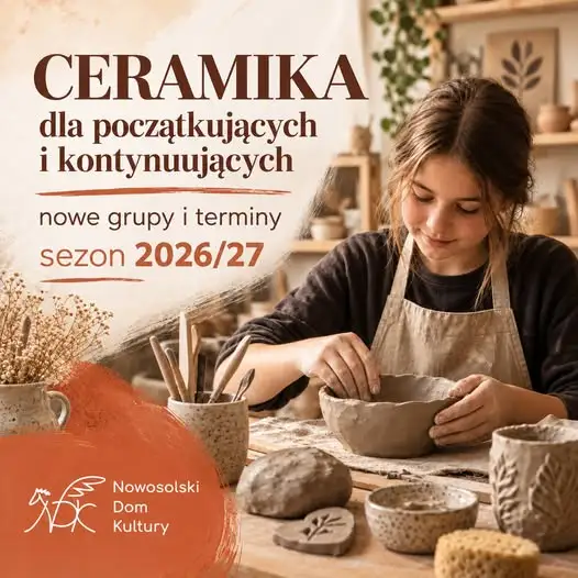 Nowe grupy ceramiczne w Nowym Sączu – dodatkowe terminy na sezon 2026/27