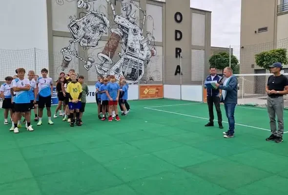 SP 8 zdobywa Puchar Prezydenta Nowej Soli w turnieju piłkarskim