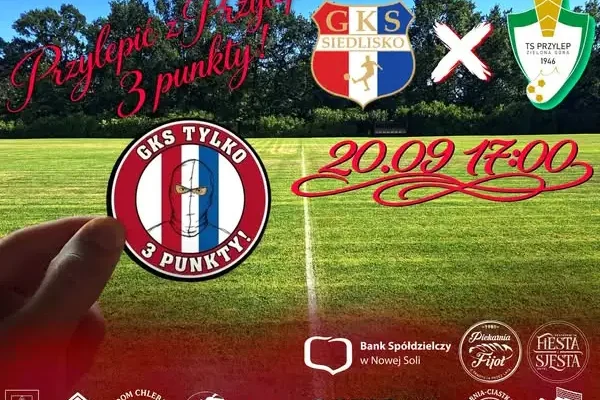 GKS Siedlisko podejmie rezerwy TS Przylep w 6. kolejce