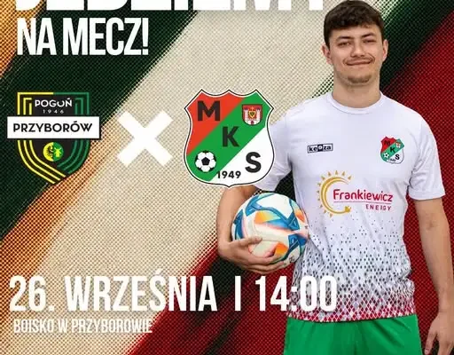 Pogoń Przyborów podejmie rywala w 7. kolejce klasy A ZG.2