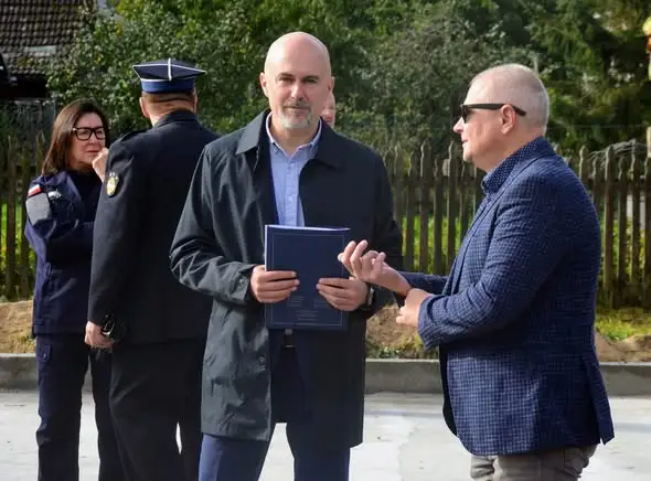 Kapsuła czasu w fundamentach nowej remizy OSP Bielawy