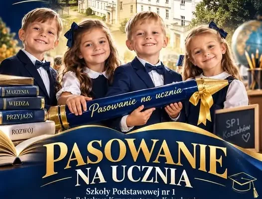 Pasowanie na ucznia w Kożuchowie – pierwszoklasiści złożą ślubowanie 9 października