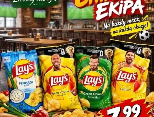 Chipsowa Ekipa Lay’s w Zielonym Koszyku – promocja 7,99 zł za opakowanie