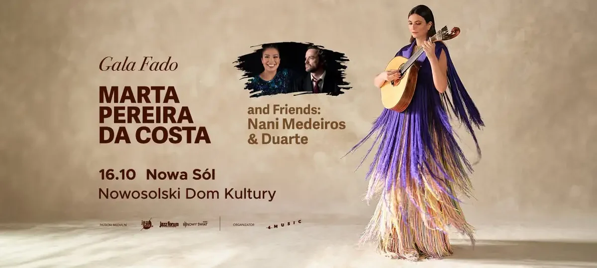 Gala Fado w Nowej Soli – Marta Pereira da Costa i przyjaciele
