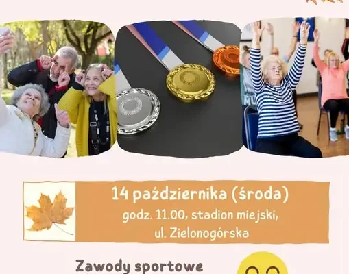 Kożuchowskie Dni Seniora: Senioriada na stadionie już 14 października