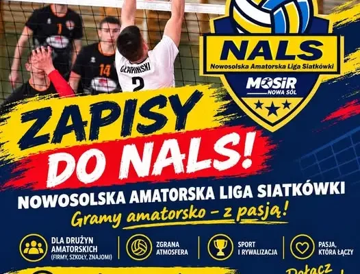 Nowa Sól: Ruszyły zapisy do 21. edycji Amatorskiej Ligi Siatkówki