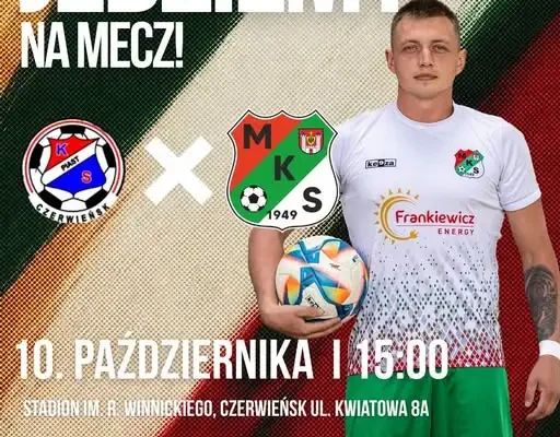 9. kolejka klasy A: Piast Czerwieńsk zaprasza na mecz z wymagającym rywalem