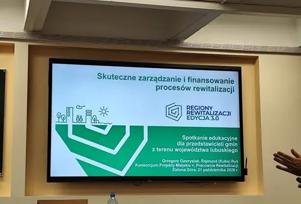 Siedlisko stawia na rewitalizację – urzędnicy szkolili się z pozyskiwania funduszy