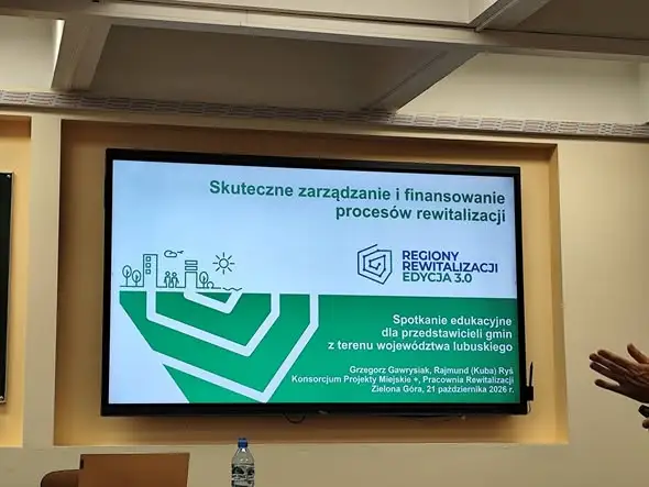 Siedlisko stawia na rewitalizację – urzędnicy szkolili się z pozyskiwania funduszy